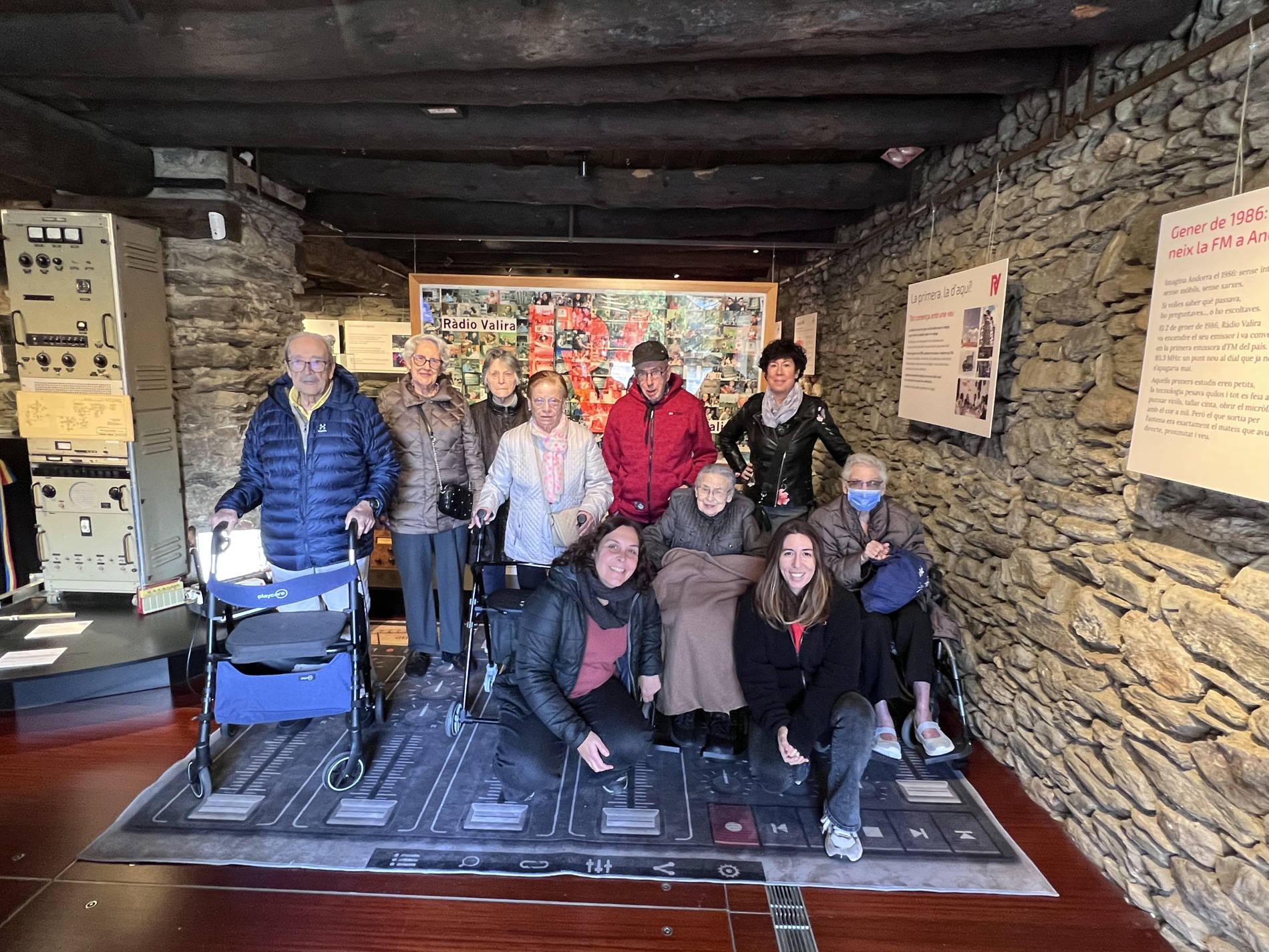 Visita Radia Valira - 40 anys