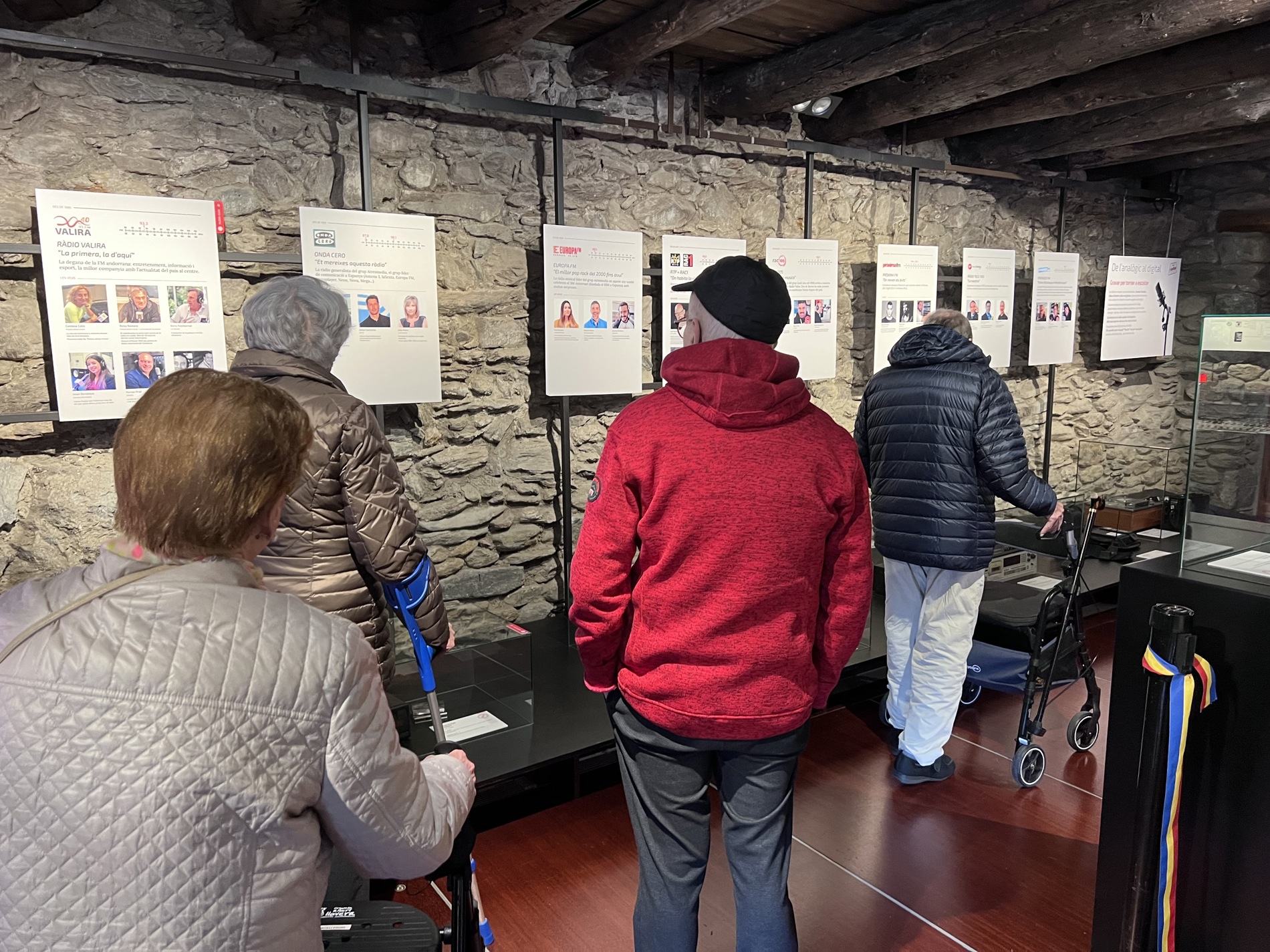 Visita Radia Valira - 40 anys