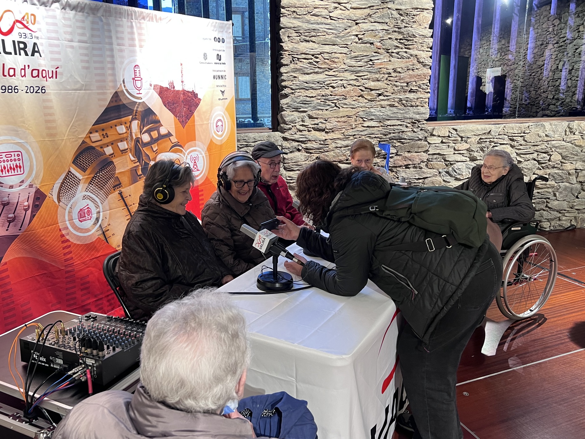 Visita Radia Valira - 40 anys