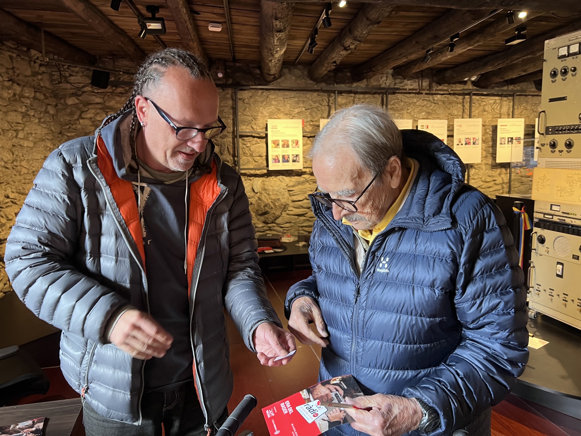 Visita Radia Valira - 40 anys